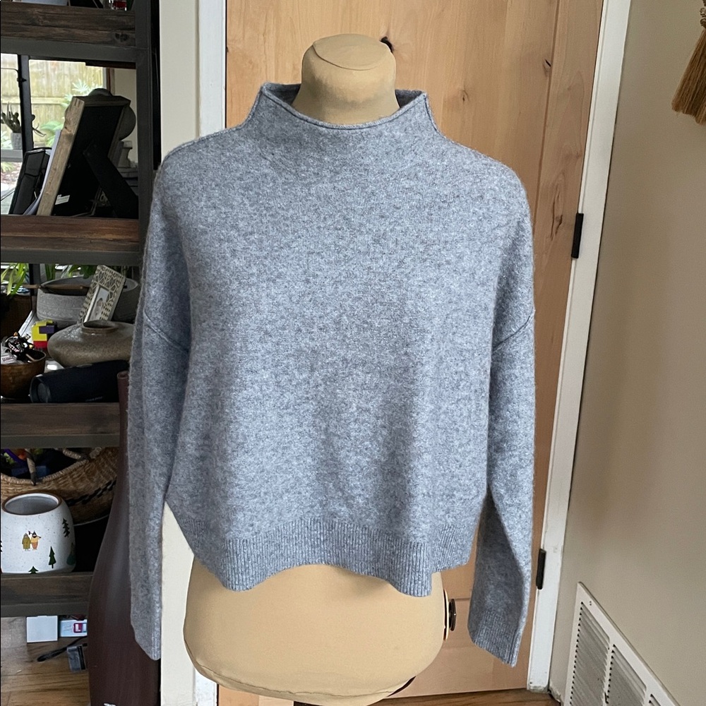 Anthropologie Alani mock neck cashmere sweater